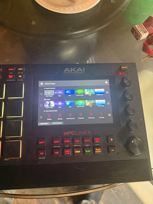 Akai Professional MPC Live II Sampler & Sequencer, 16 Pad Triggers, Black