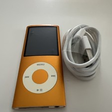 iPod Nano 4th Generation 16 Gb Orange New Battery M2