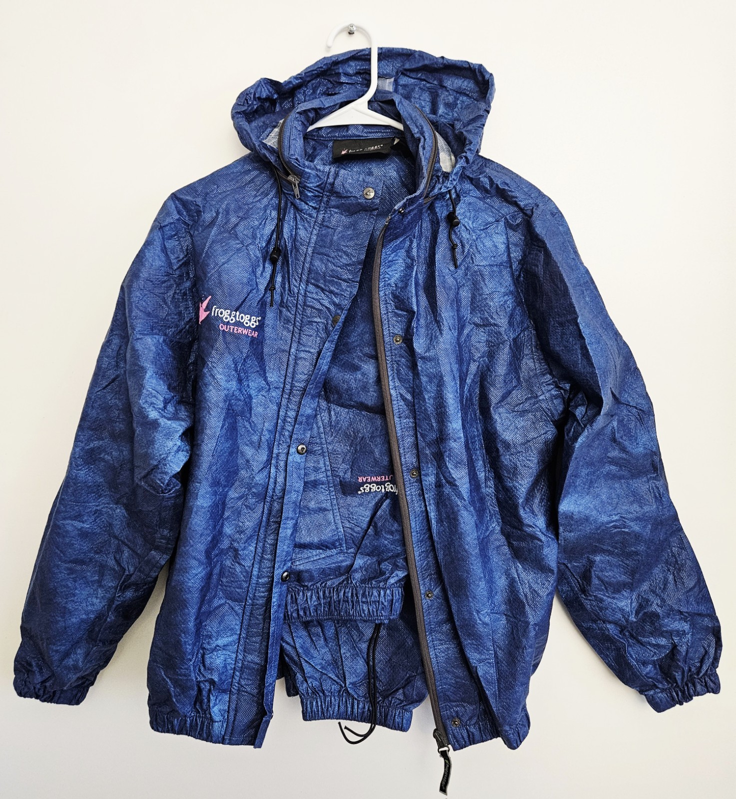 Frogg Toggs Women's Medium 3-PC Rain Suit Jacket & Pants Set