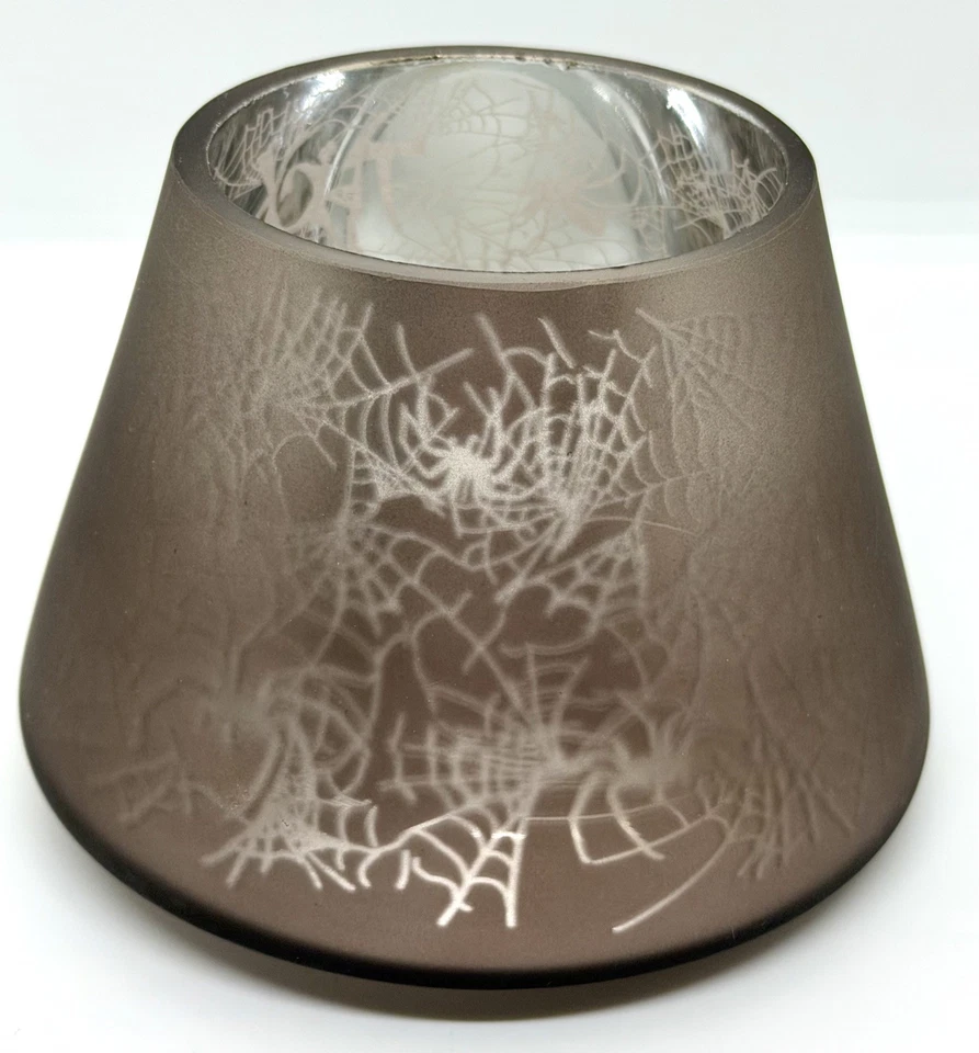 Yankee Candle Trick or Treat Topper Shade 2011 telarañas Halloween  Foto 4 de 4