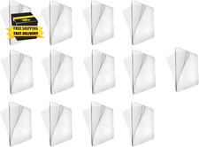 10Pcs Transparent Wall Mounted Replacement Sticky Pads for Kitchen Bathroom Show