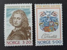 1990 NORWAY NORWEGEN NORGE PETER WESSEL VF MNH