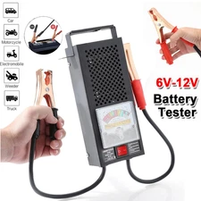 Battery Load Tester, Battery Tester 6V-12V Mechanics Car Truck Repair 100Amp