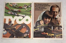 Lot Of 2 1975-1976 TYCO Slot Cars & Train Sets Catalogs