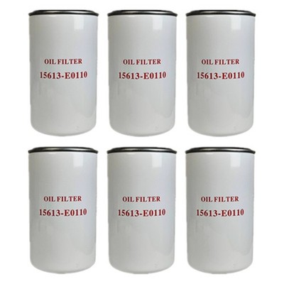 6x NEW Oil Filter For Hino 258 268 338 2005-2020 15613-E0110 US STOCK