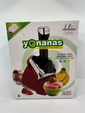 Soft Serve Maker Classic Yonanas deluxe Frozen Fruit Ice Cream Machine Healthy
