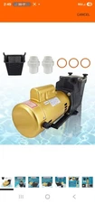 W3SP2610X15 Pool Pump Motor 1.5 HP Single Speed 115V/230V for Spa In-Ground Pool