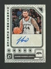 Sandro Mamukelashvili - 2023-24 Donruss Optic Signature Series - #SS-MAM