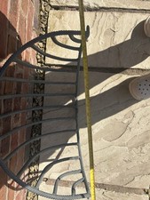 hay rack basket Iron Metal Garden Planter Approx 59cm Across. Wall Mounted Horse