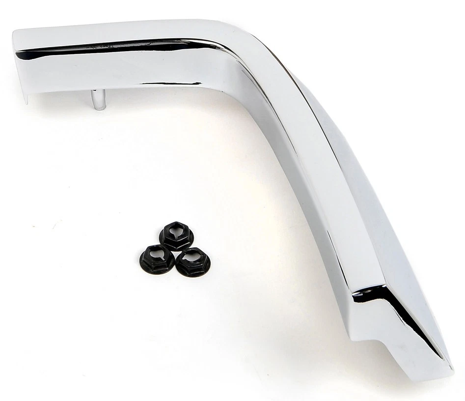 ¡NUEVO! Ford Mustang 1971-1972 cromo guardabarros delantero molduras derecha e izquierda Foto 4 de 4