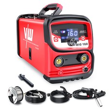 Saldatrice MIG 160 - Saldatrice MIG/MAG 30-160 con funzione gas-free e digitale