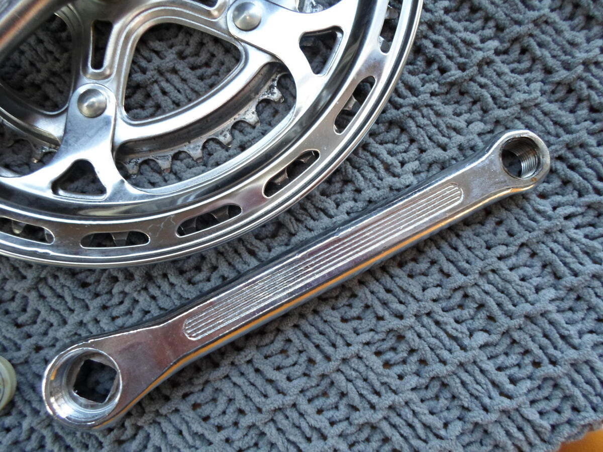 Vintage Japan - SUGINO PROTO chainwheel chainring crankset Vintage Japan - SUGINO PROTO chainwheel chainring crankset