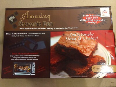 Amazing BROWNIE PAN -  Bake Brownies Easier than Ever!