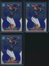 Lot of (3) FREDERICK BENCOSME 1st 2023 Bowman Chrome Prospects ORIOLES Rookie RC