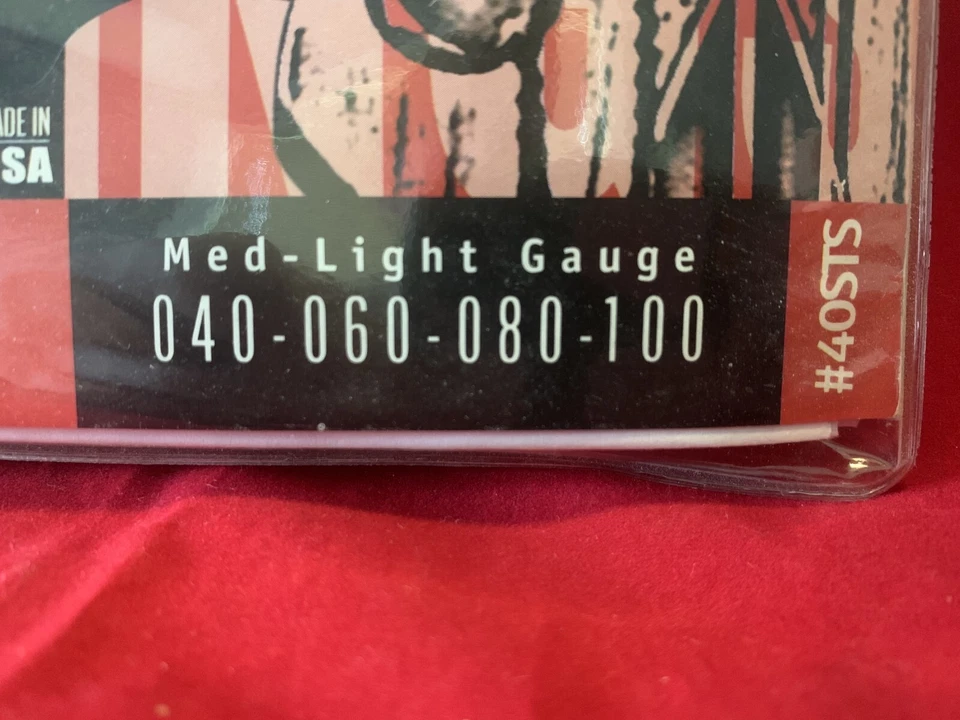 CARVIN Bass Strings #40STS Four String Bass Set 34" 35" Med-Light Gauge (17H) - Изображение 4 из 4