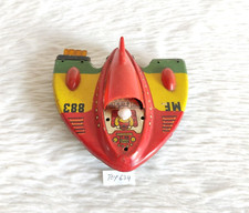 1950s Vintage MF 883 Aircraft Plane Tin Toy Kids Props Decor Collectible TOY634