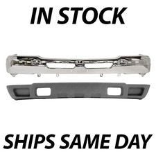 New Chrome Front Face Bar Deflector 2-pc Kit For 2003-2006 Chevy Silverado 1500 New Chrome Front Face Bar Deflector 2-pc Kit For 2003-2006 Chevy Silverado 1500