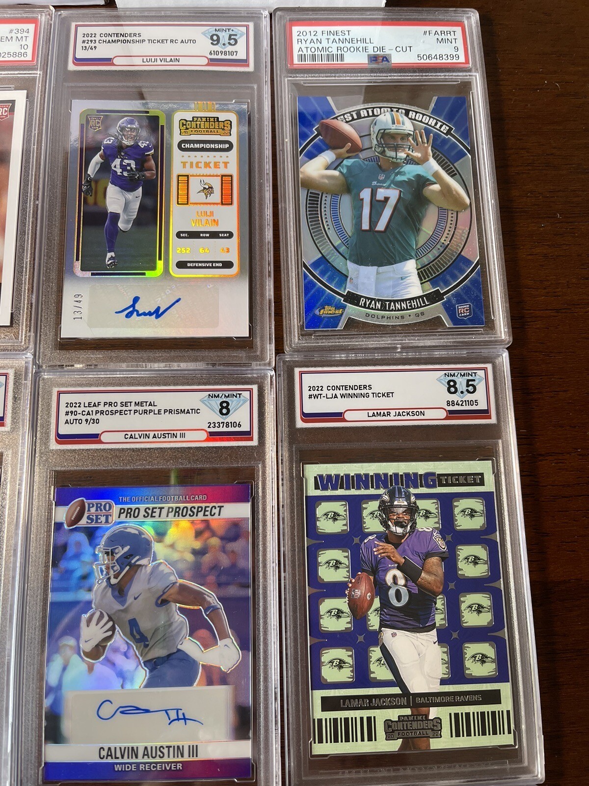 Huge Graded Football Card Lot eBay