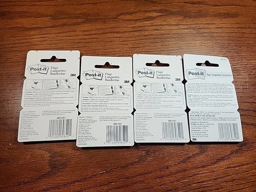 Post-it® Notes "Sign Here" Flags, 1" x 1.7", 50 Flags Per Pad, Lot Of 4 Packs - Picture 6 of 9