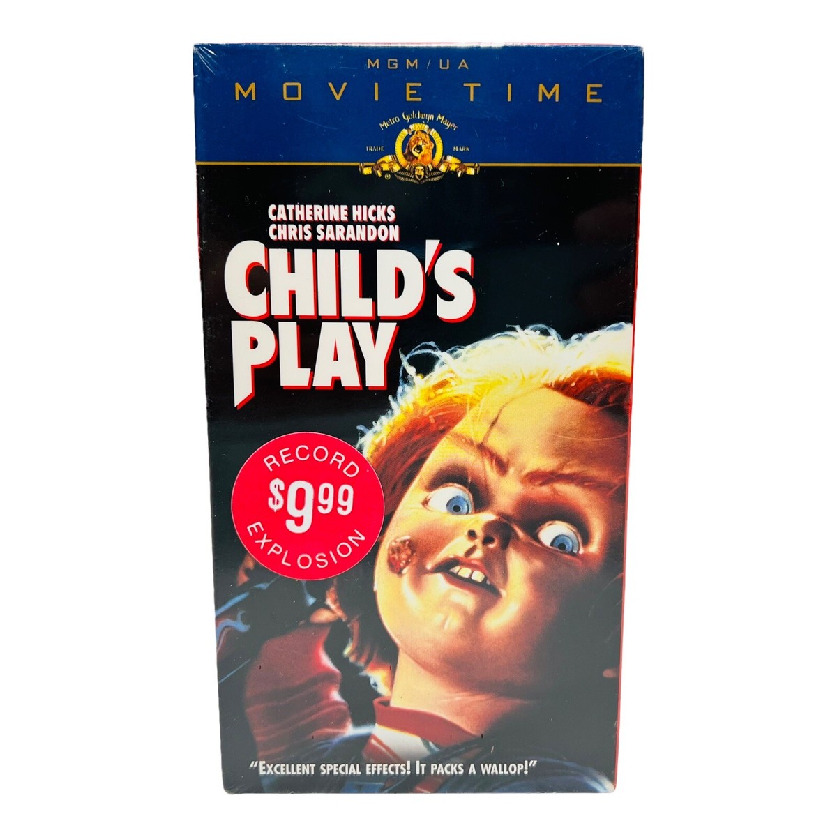 Child's Play VHS MGM UA Home Video Watermark Movie Time