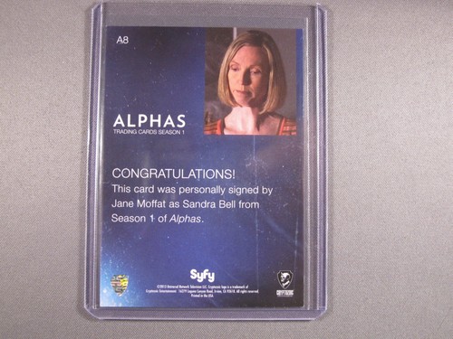 2013 Syfy Alphas Season 1 Jane Moffat Autograph Auto Card A8 - Picture 2 of 2