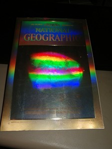 December 1988 National Geographic Special Hologram Cover Magazine Earth Issue Ebay