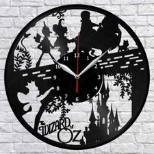 The Wizard of Oz Vinyl Record Wall Clock Fan Art Home Decor 12" 30cm 1366