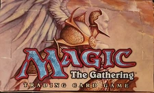 MTG: URZA'S SAGA empty Booster Pack display box, panel separation NO CARDS, 1998