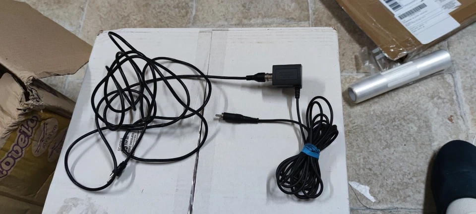 Cavo RF Originale Nintendo Snes Super Nintendo SNSP-003 Antenna TV PAL - Immagine 2 di 4