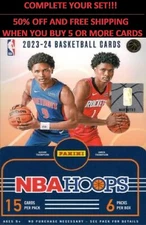 🏀🏀 2023-24 NBA HOOPS  #1-150 BASE SET • YOU PICK SINGLES • Mix & Match