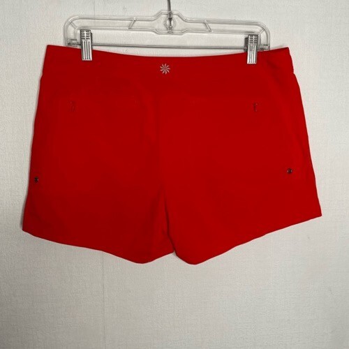 Neu ohne Etikett Athleta Costa Damen-Chinohose rot Tasche leicht UPF 50 Strand schnelltrocknend 8 - Bild 6 von 10