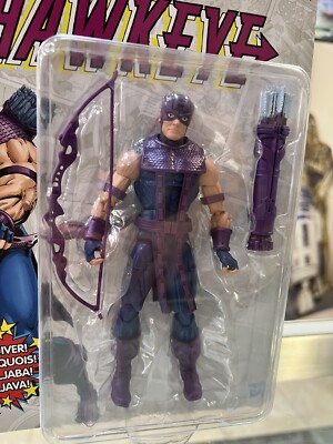 Marvel Legends Hawkeye action figure Retro carded series Sealed
