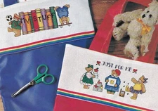 BACK TO SCHOOL Cross-Stitch (Single Pattern From Magazine) Classes, Books