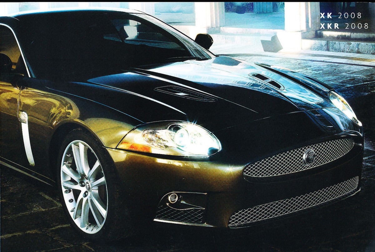 2008 Jaguar XK XKR XK8 64-page Canada Car Sales Brochure Catalog English French