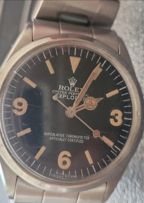 Rolex VINTAGE VERY RARE  AIR KING 5500 OYSTER PERPETUAL EXPLORER 3 6 9 ZEIGER