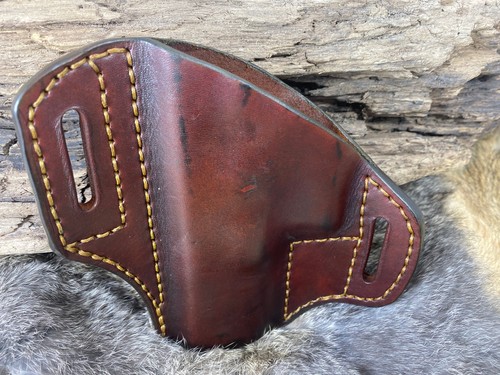 Fondina in pelle per Glock 17 OWB senza protezione sudore - Foto 9 di 10