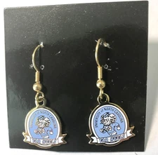 University of North Carolina Tar Heels Earrings - NCAA Licensed Jewelry