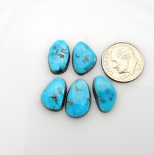 Natural Morenci Turquoise cabochons cabs Gemstones gems stones m430