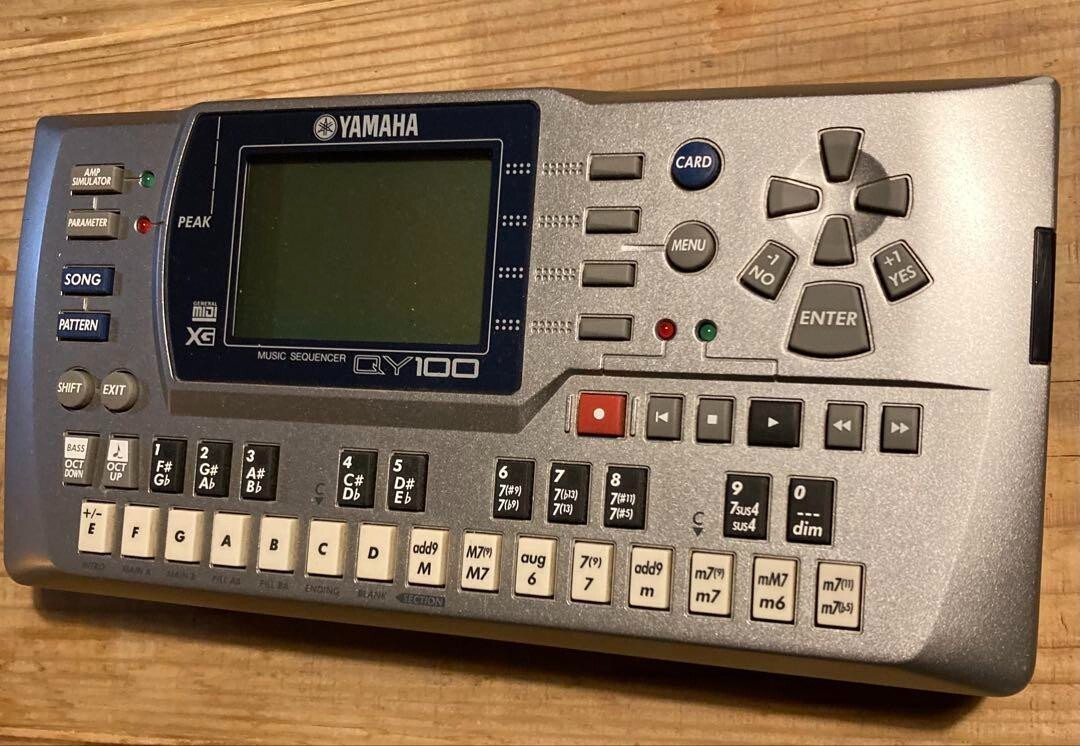 YAMAHA QY100 Sampler Sequencer Sound Module Rhythm Machine | eBay