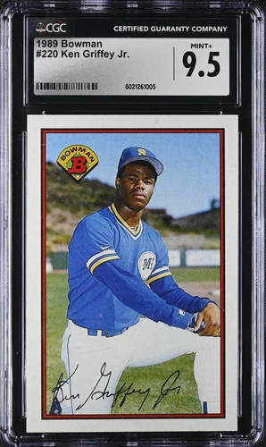 Ken Griffey Jr. # 220 Mint+ 9.5 CGC 1989 Bowman Rookie RC