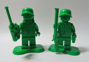 lego green army men