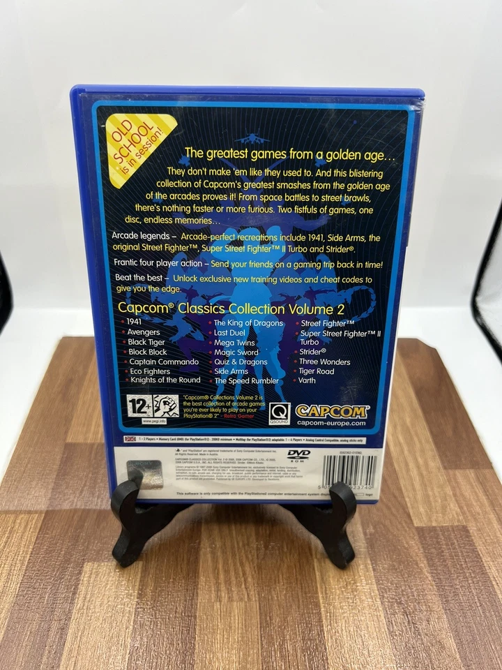 PS2 Capcom Classics Collection Vol. 2 – Complete with Manual – PlayStation 2 VGC - Image 2 of 4