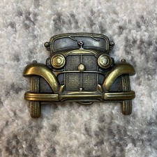 Vintage Classic Mercedes Motor Car Belt Buckle No 4153 German Touring