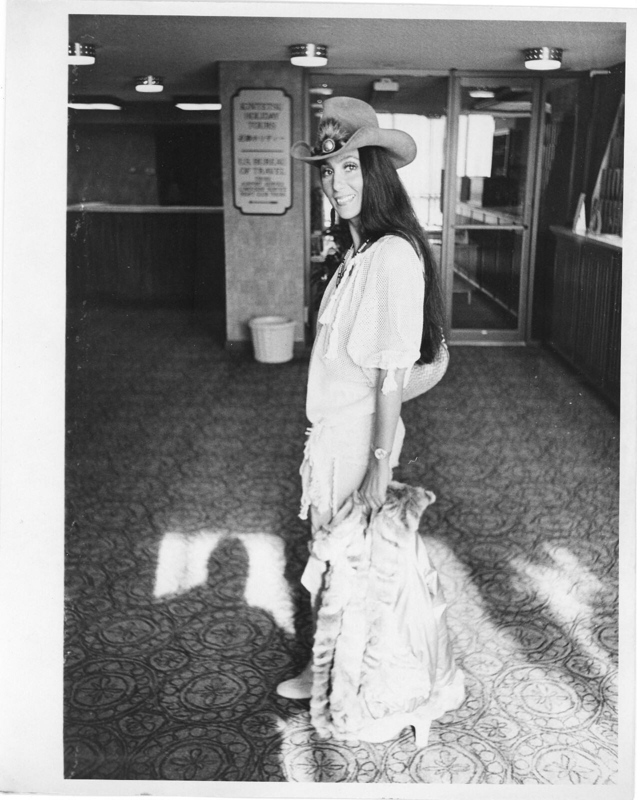 Cher original type 1 publicity photo vintage 8x10 celebrity memorabilia