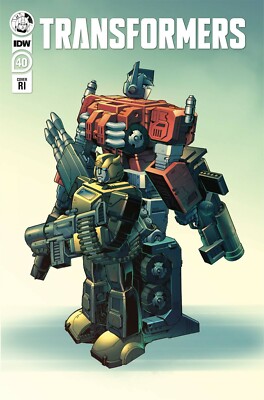Transformers #40 Cover C Griffith 1:10 Incentive IDW Comics 2022 NM+