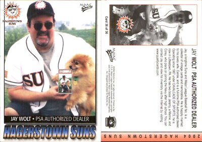 Jay Wolt 2004 MultiAd Hagerstown Suns #36 RC Card FREE SHIP *AutographDen*