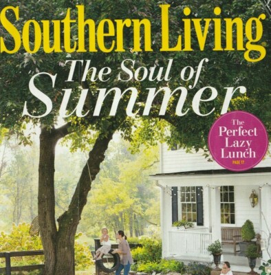 Southern Living Magazine July 2015 Outdoor Parties Curb Appeal Gardeners Almanac
