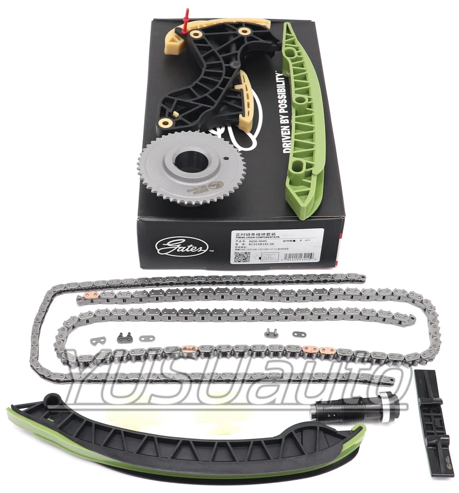 Timing Chain Kit 2710501400 For 2012 2013 2014 Mercedes-Benz SLK250 C250 1.8L - Imagem 4 de 4