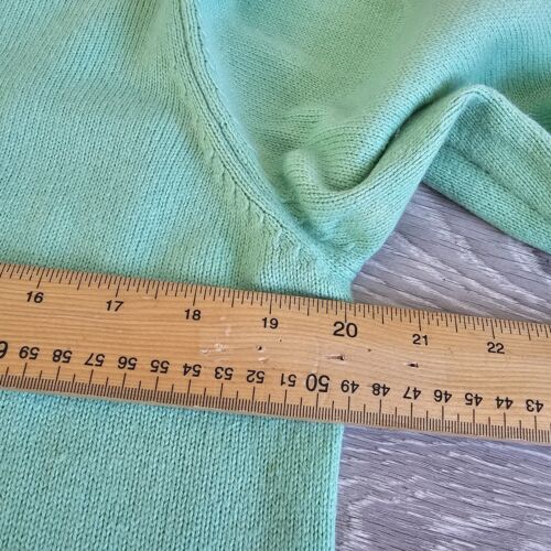 Marks And Spencer Weekend Roll Neck Jumper (Size 20) Cashmere Angora Moss Green - Picture 4 of 10