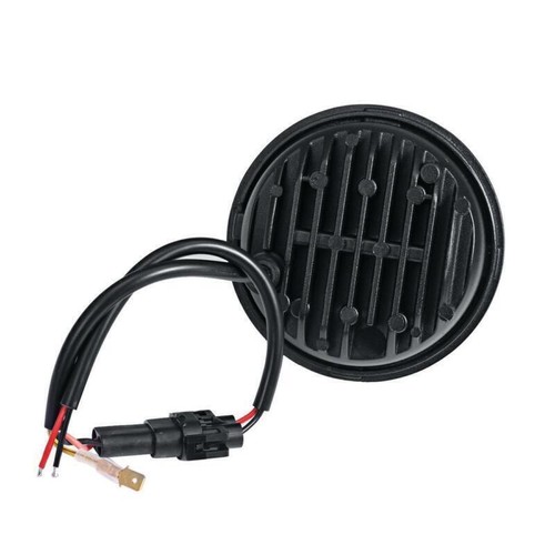 Lámpara antiniebla de paso auxiliar LED de 4,5" para motocicleta Harley con ojo de ángel DRL - Imagen 8 de 12